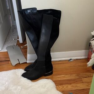 Elegant Black Over-the-Knee Women's Boots